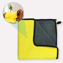 mikrofiber hundehåndklæde