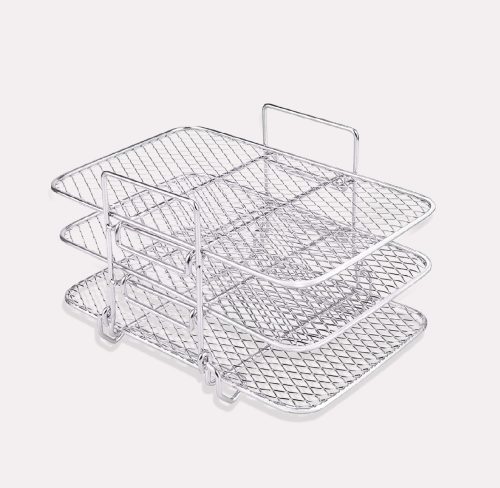 Airfryer Tilbehør Rist Tre-Lags Aflang