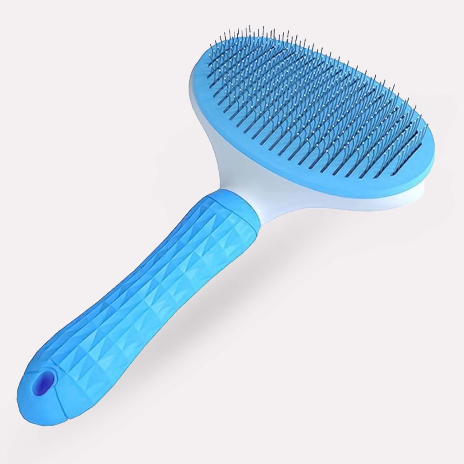 Hundebørste & Kattebørste med smart knap