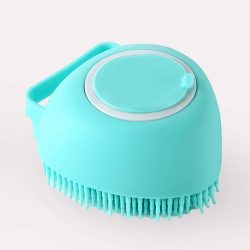 2 i 1 badebørste til hunde for og bag