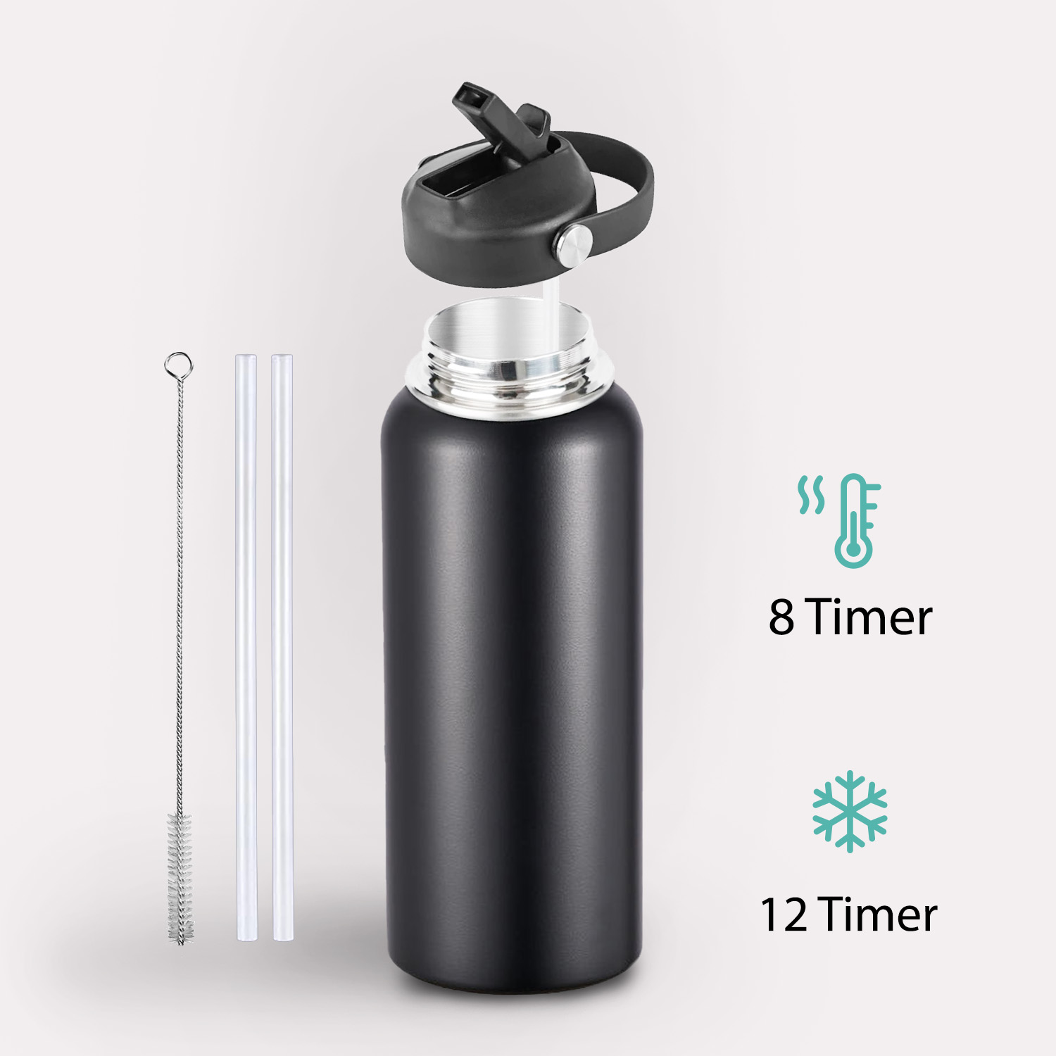 Drikkedunk Med Sugerør