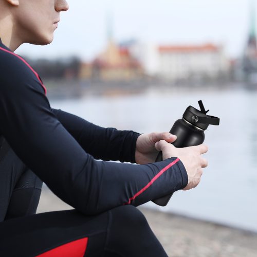 Drikkedunk Med Sugerør