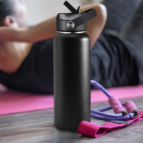 Drikkedunk Med Sugerør