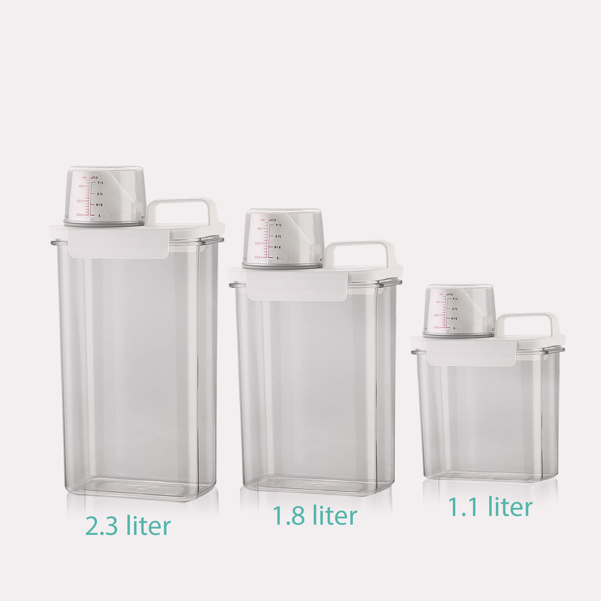 Opbevaring til vaskepulver