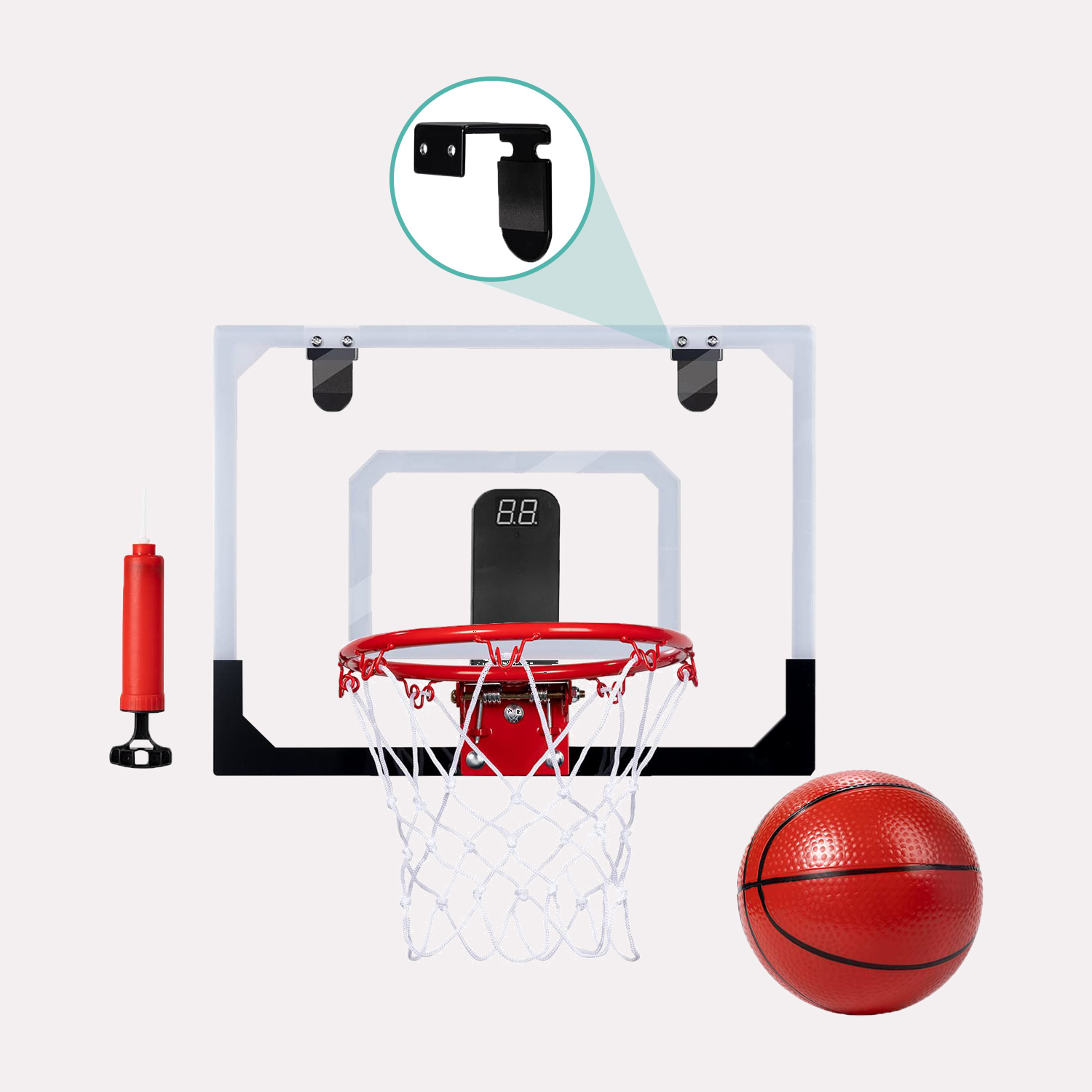 Indendørs basketball kurv