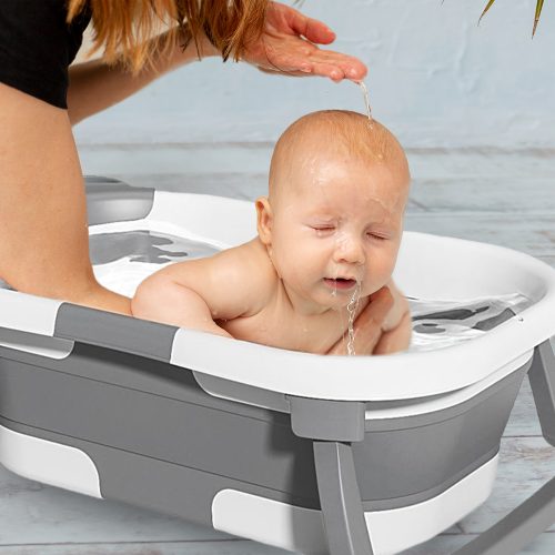 Sammenfoldeligt badekar