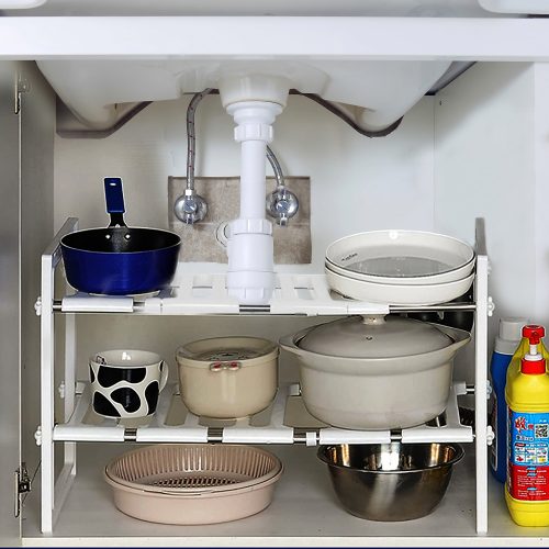 Opbevaring Under Vasken Hvid