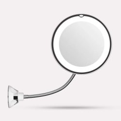 Makeup spejl med 10x forstørrelse