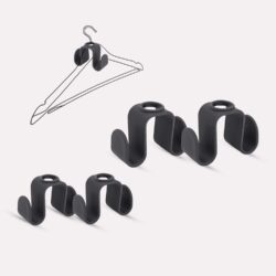 Kroge til bøjler sort