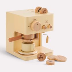 Børnelegetøj i træ espressomaskine